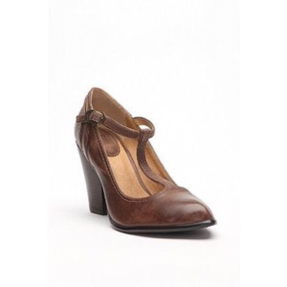 Frye T-Strap Betty Heels